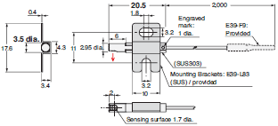 E32 Series Dimensions 196 