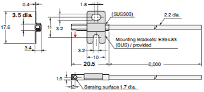 E32 Series Dimensions 202 