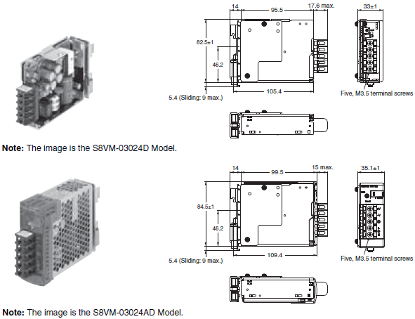 S8VM Dimensions 9 