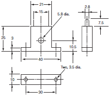 E5AN-H, E5EN-H Dimensions 12 