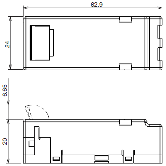 CRT1B-[]D02JS(-1) / []D04JS(-1) Dimensions 2 