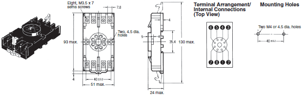 Accessories 61F Dimensions 4 