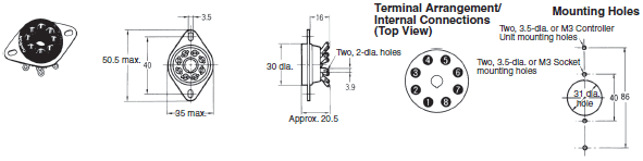 Accessories 61F Dimensions 8 