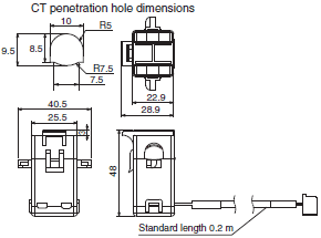 ZN-CTX / CTM Dimensions 6 