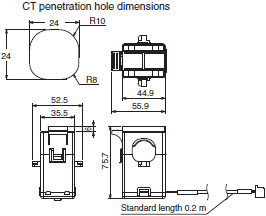 ZN-CTX / CTM Dimensions 8 