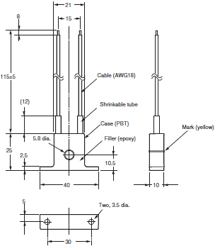 E5DC / E5DC-B Dimensions 13 