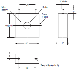 E5DC / E5DC-B Dimensions 15 