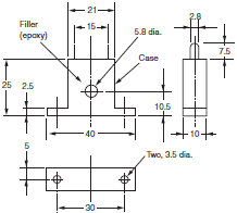 E5CC-T Dimensions 10 