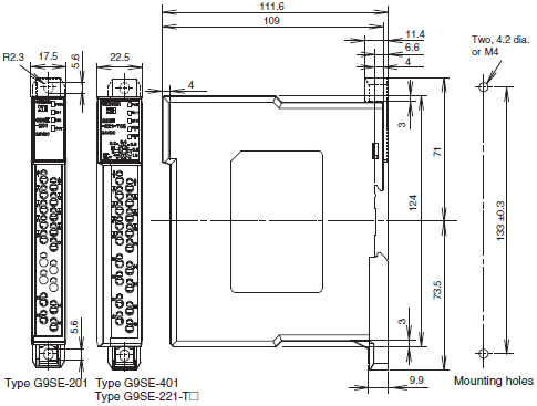 G9SE Dimensions 1 