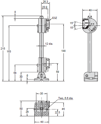 E39-L / -S / -R Dimensions 16 