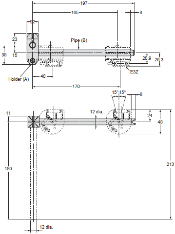 E39-L / -S / -R Dimensions 20 