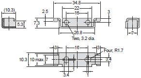 E39-L / -S / -R Dimensions 34 