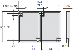 E39-L / -S / -R Dimensions 52 