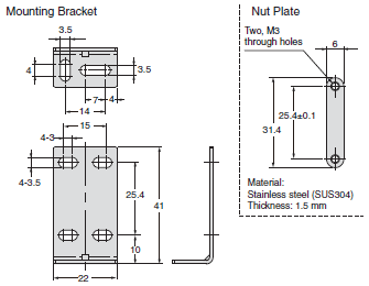 E39-L / -S / -R Dimensions 48 