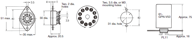 61F-GPN-V50 Dimensions 5 