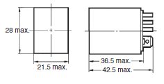 G3H / G3HD Dimensions 1 