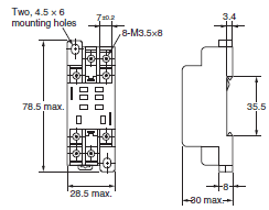 G3H / G3HD Dimensions 5 