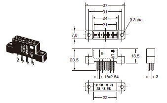 A7BS / A7BL Dimensions 13 