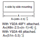 H7CC-R Dimensions 5 