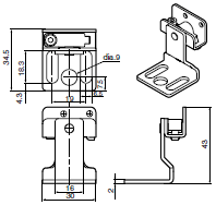 F3SJ Series Dimensions 6 